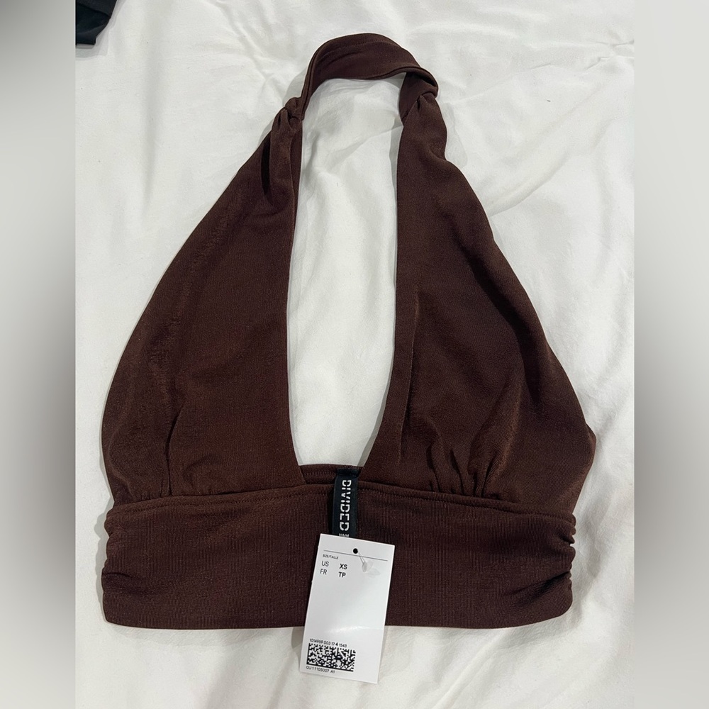 Halter cross top